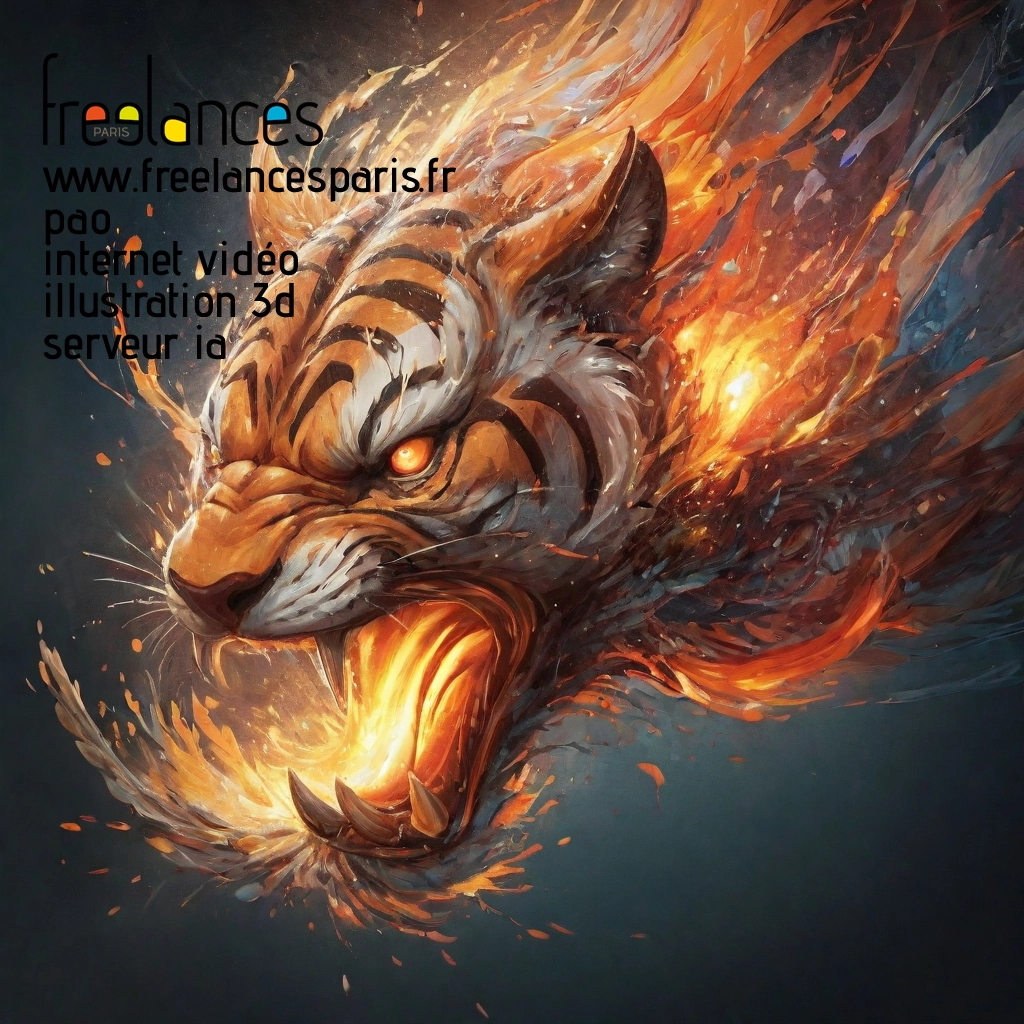 Pao mise en page internet vidéo illustration 3d serveur IA générative AI freelance paris studio de création magazines lu9zu7p0